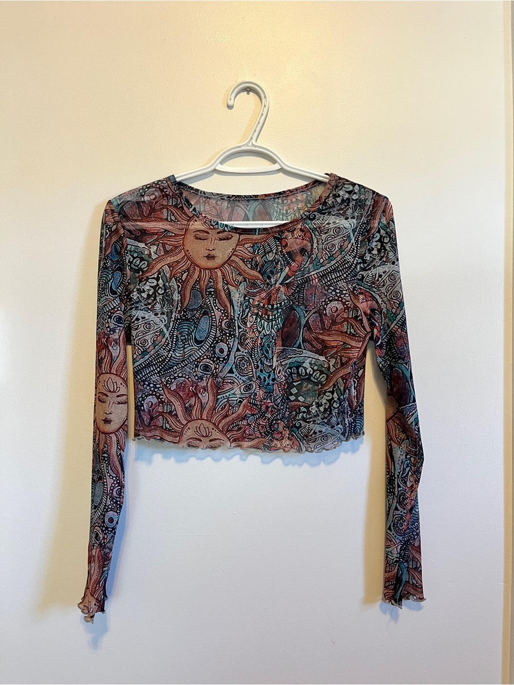 Sheer Crop Top
